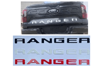 Letras Decorativas RANGER 2022+