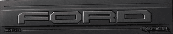 Placa de Puerta Trasera F-150 XLT → Raptor 2026