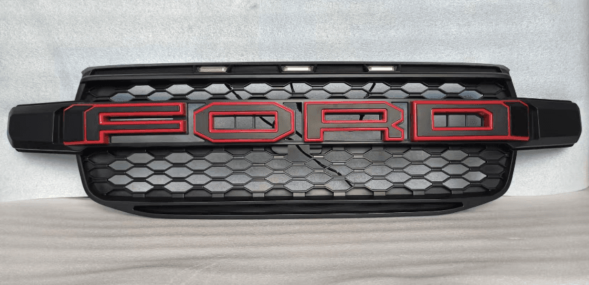 Parrilla Ford Ranger 2024–2025 con LED