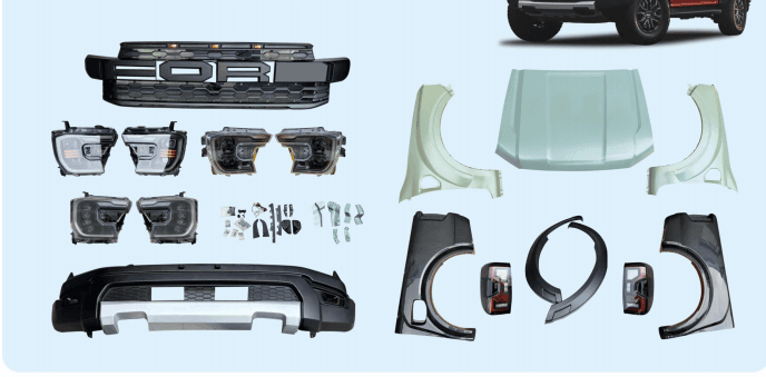 Kit Carrocería Delantera Ford Ranger Raptor 2022
