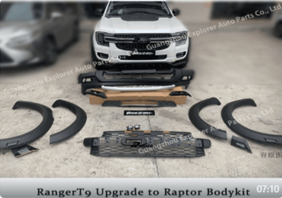 Kit Ranger T9 2022+ → Ranger Raptor