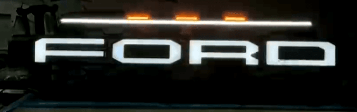 Parrilla Delantera Ford con Luces LED