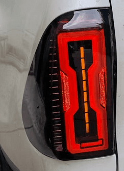 Faros Posteriores LED Hilux Rojo/Smoke